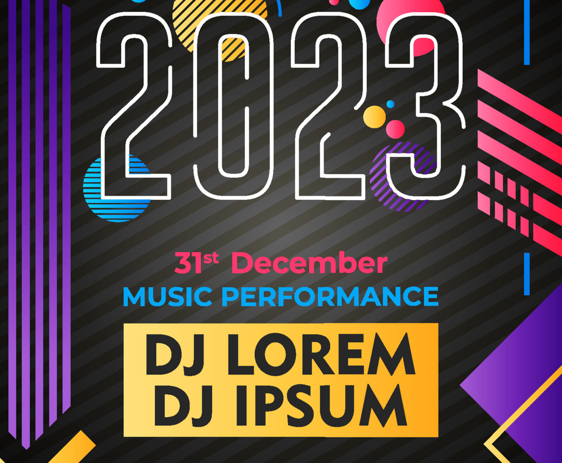 New Year Celebration Party Poster