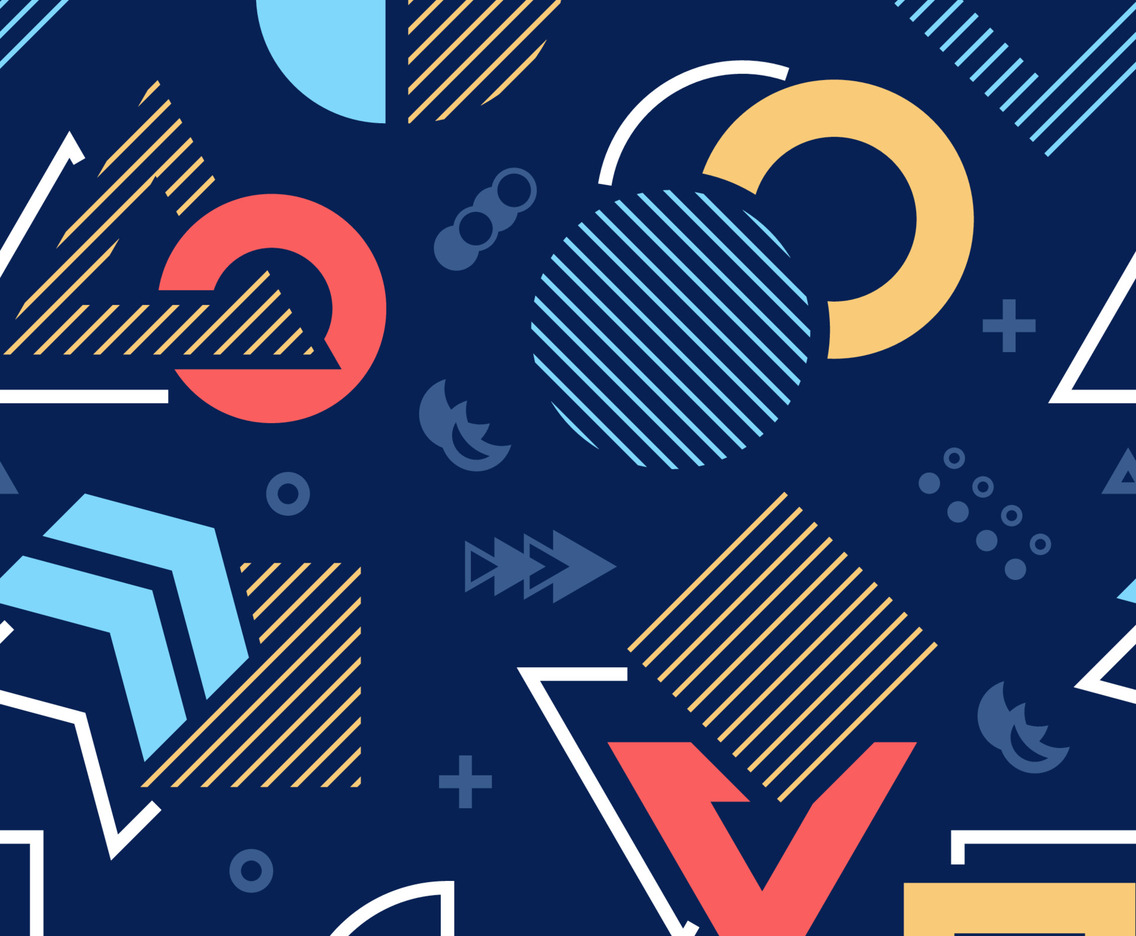Abstract Modern Geometric Pattern