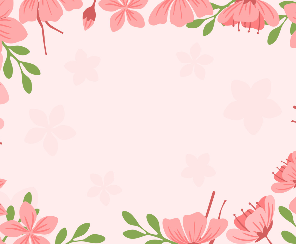 Beautiful Pink Peach Blossom Background