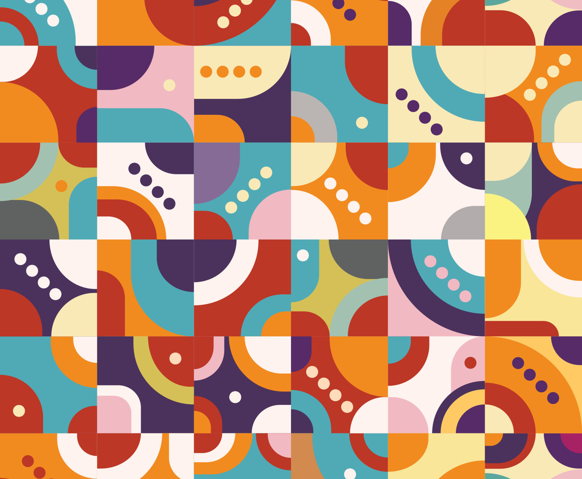 Geometric Seamless Pattern Background