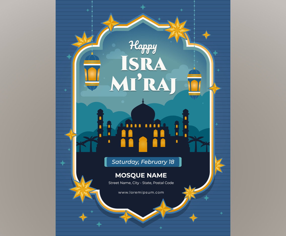 Isra Mi'raj Poster Concept