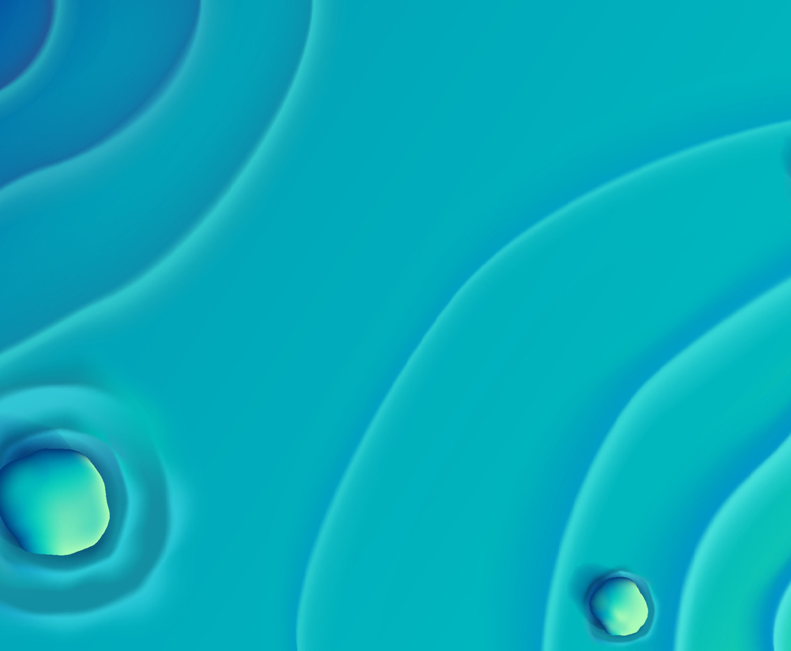 Abstract Background with Blue Green Combo Stone and Ripple