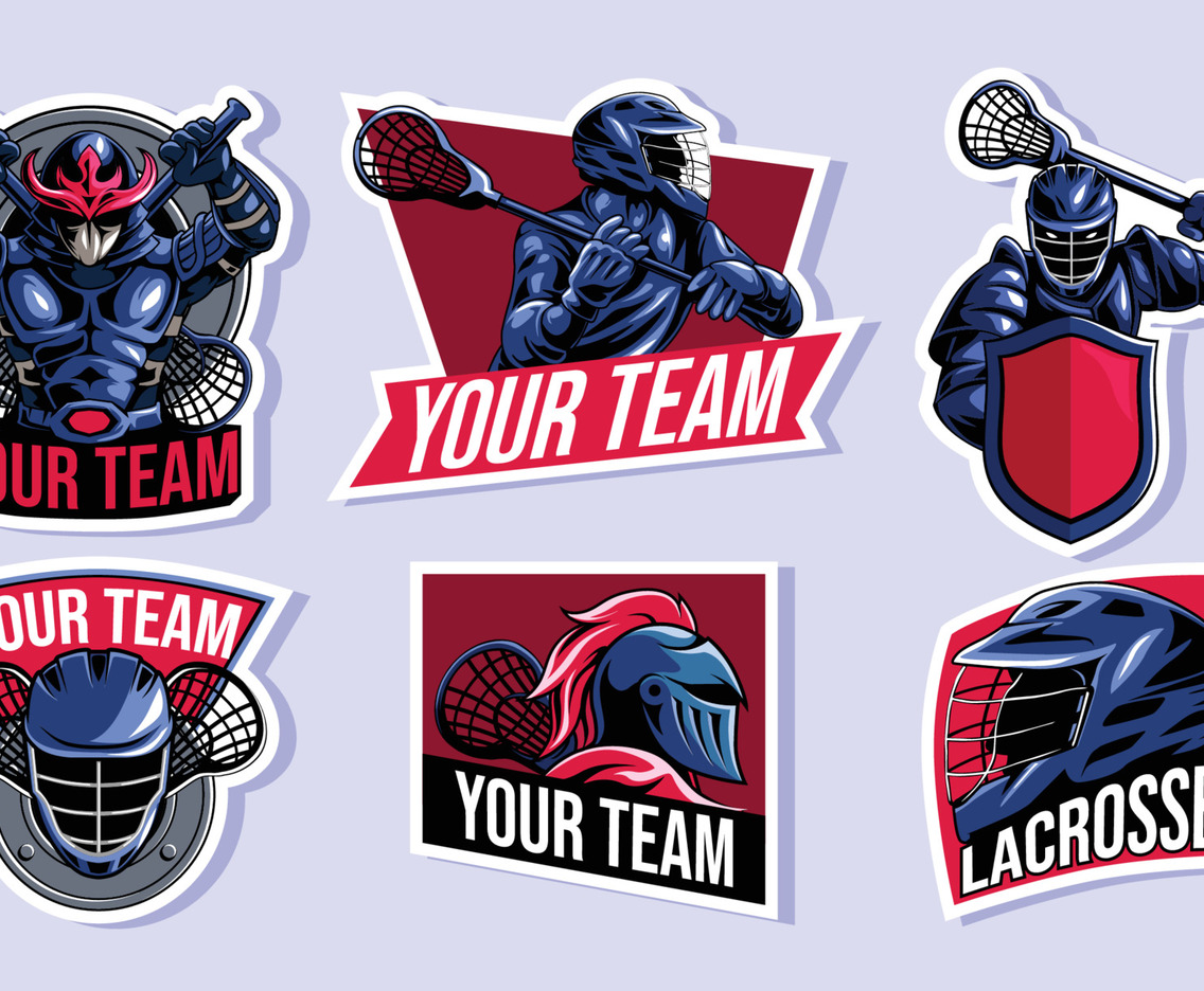 Lacrosse Sport Logo Template