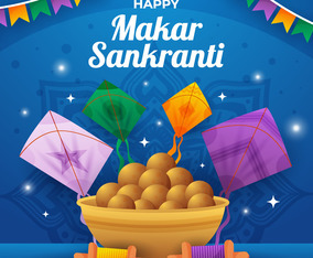 Makar Sankranti Festival Background