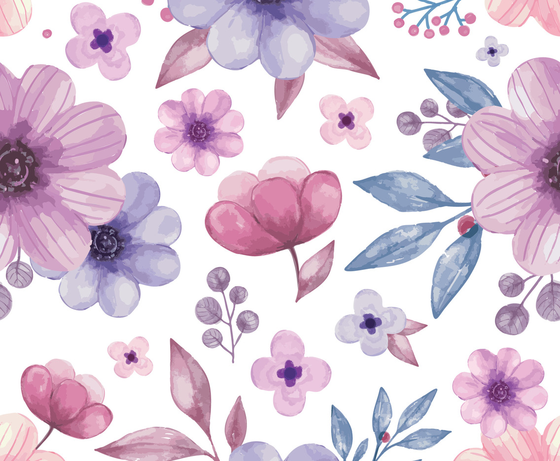 Watercolor Floral Background