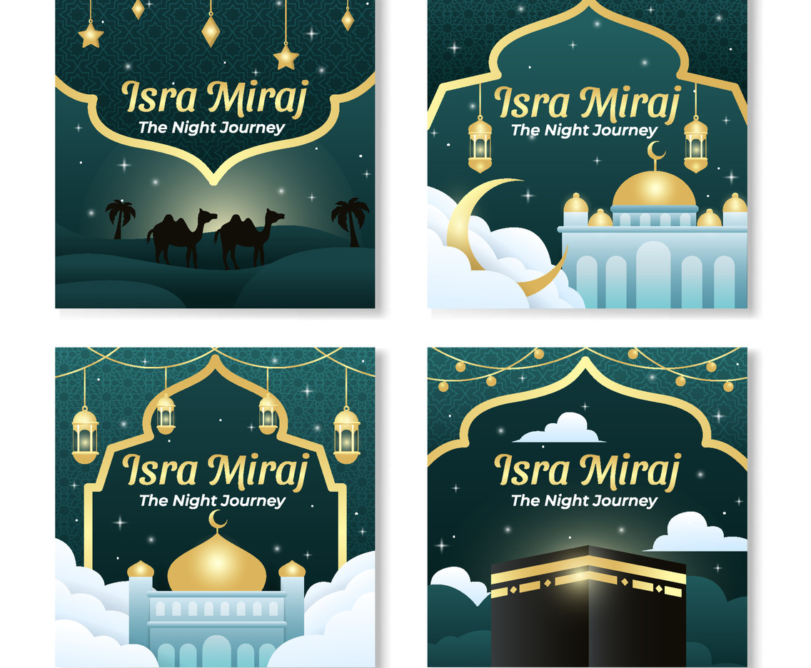 Isra Miraj Social Media Template