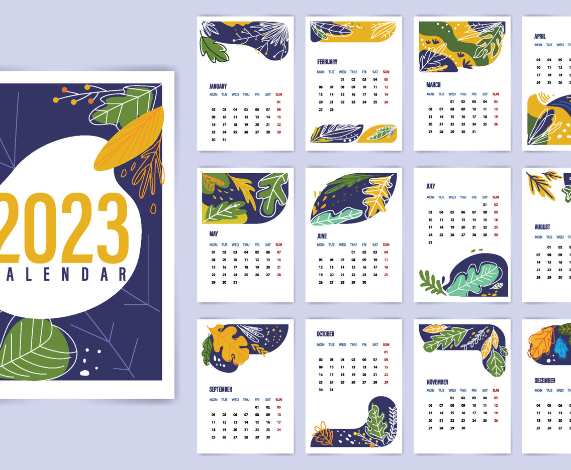 Calender Template Concept