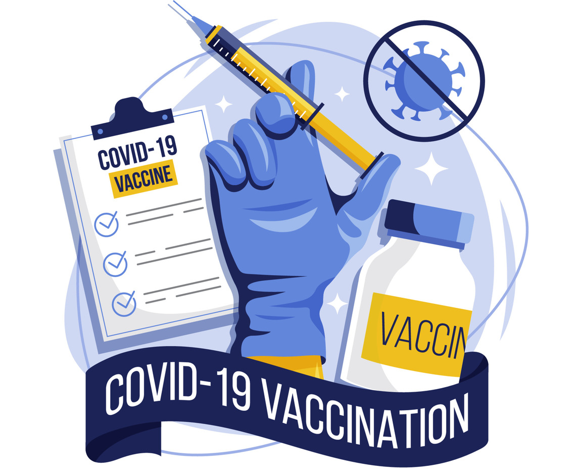 Covid 19 Vaccine poster Template