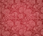 Red Floral Background