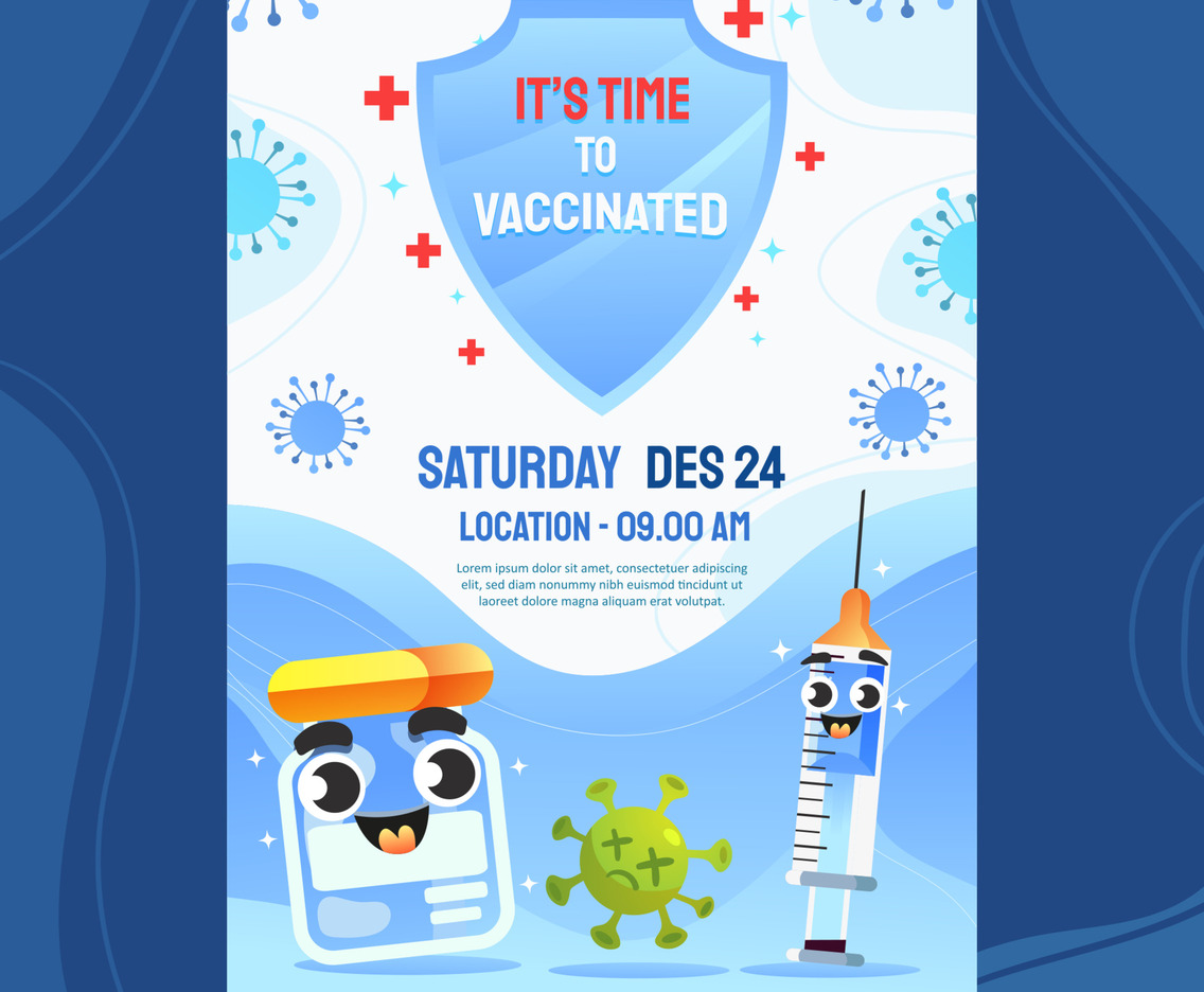 Covid Vaccination Public Service Poster