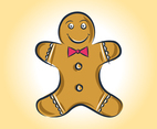 Gingerbread Man Vector