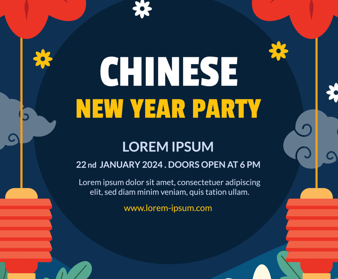 Chinese New Year Festivity Poster