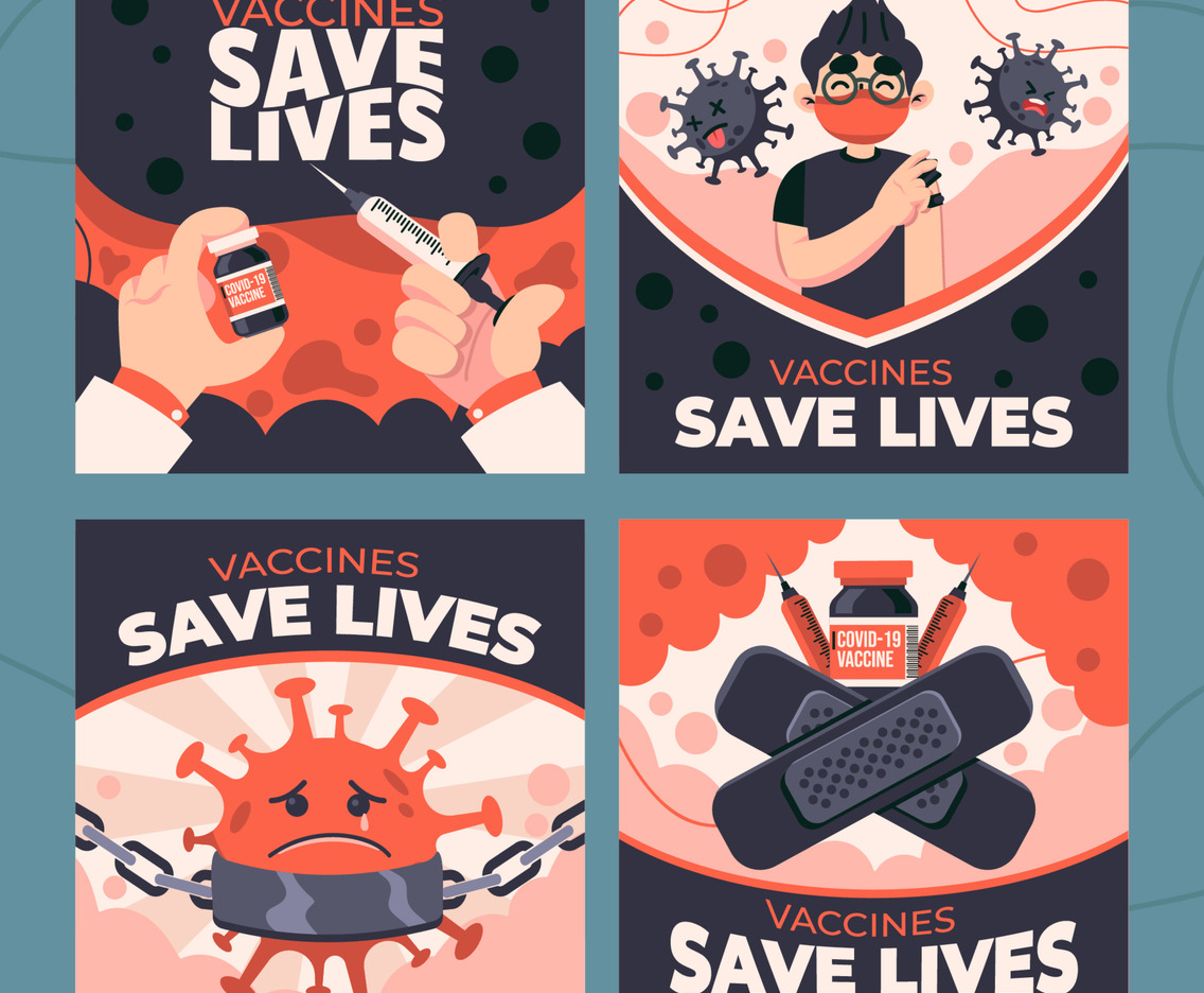 Vaccine Awareness Social Media Posts