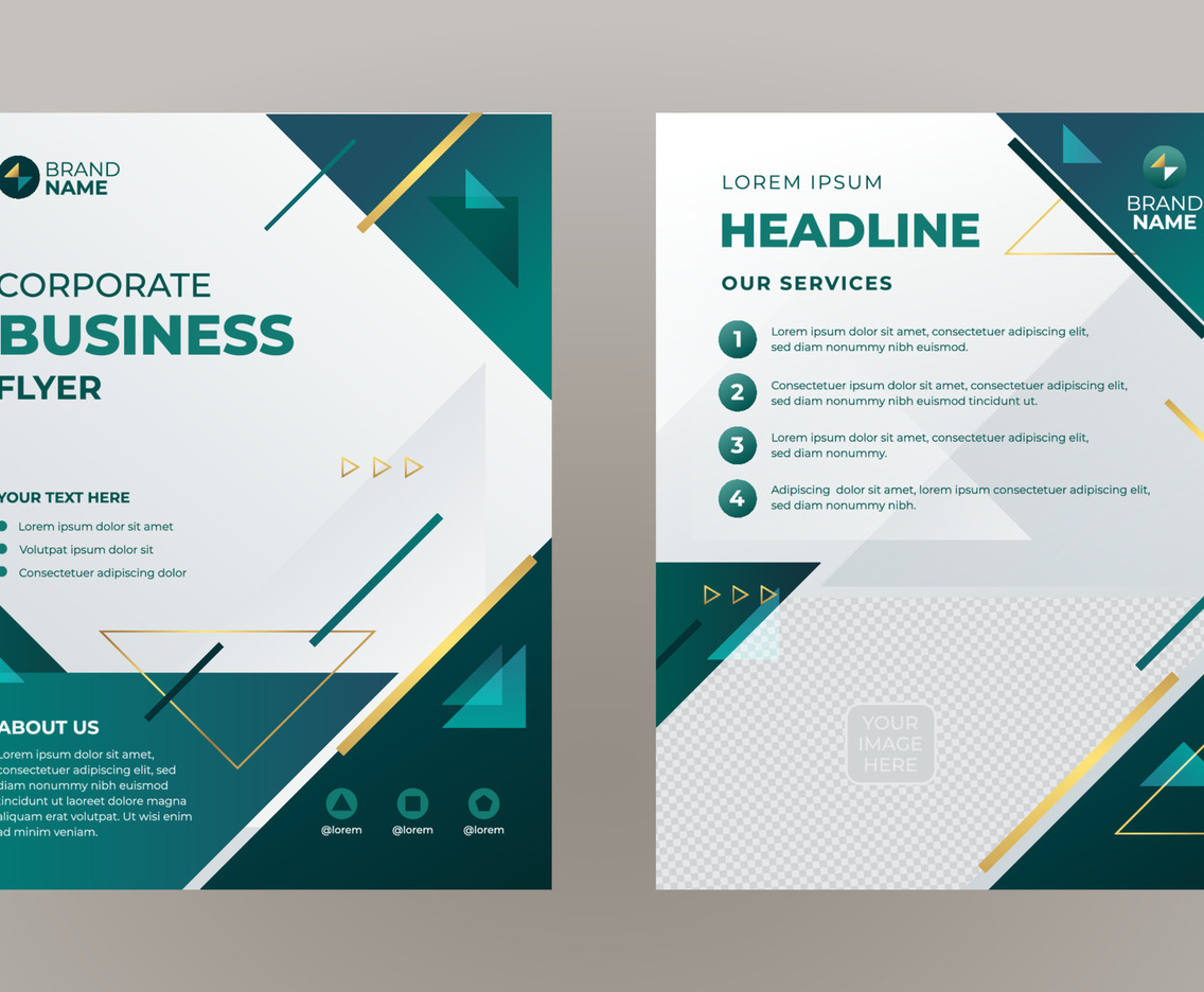 Gradient Corporate Business Flyer