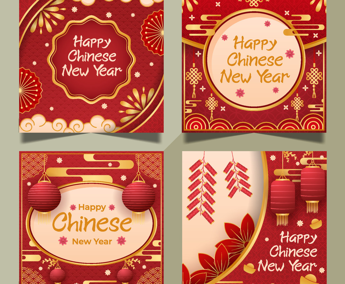 Chinese New Year Social Media Post