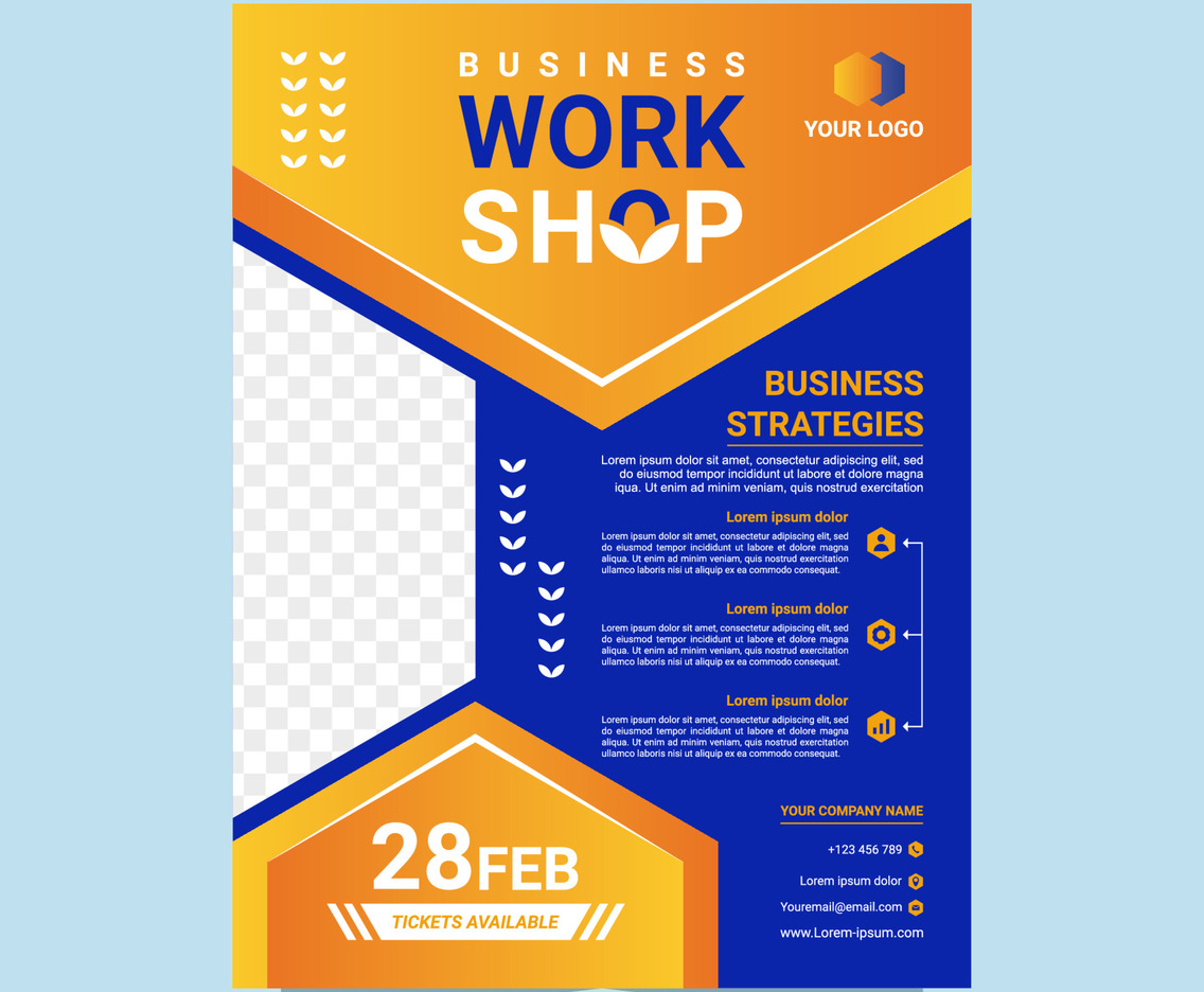 Gradient Style Business Essential Poster