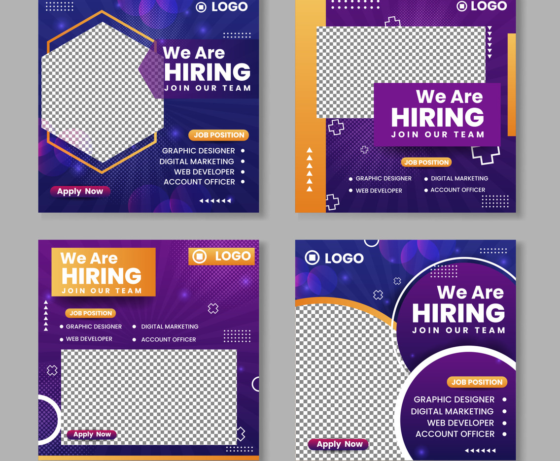 We Are Hiring Social Media Post Template