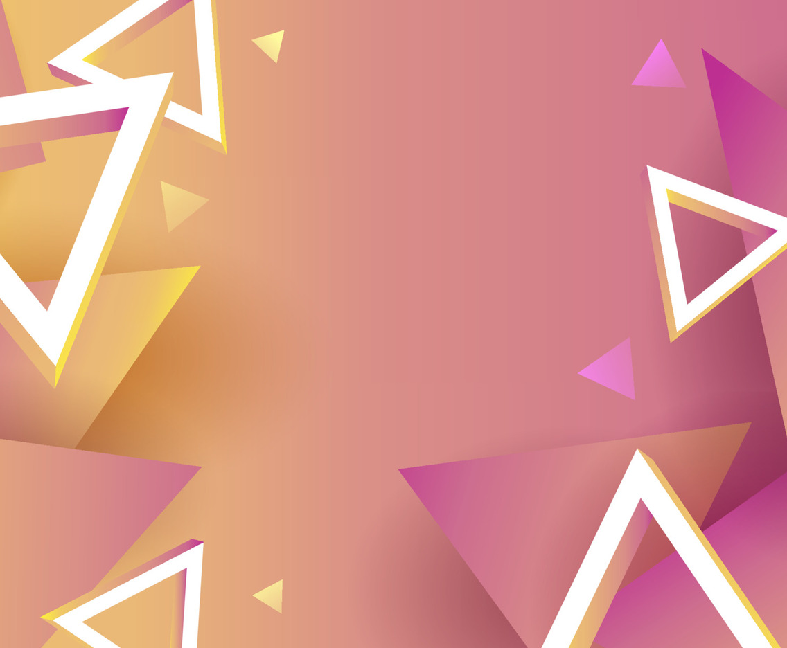Yellow Magenta Triangle Background