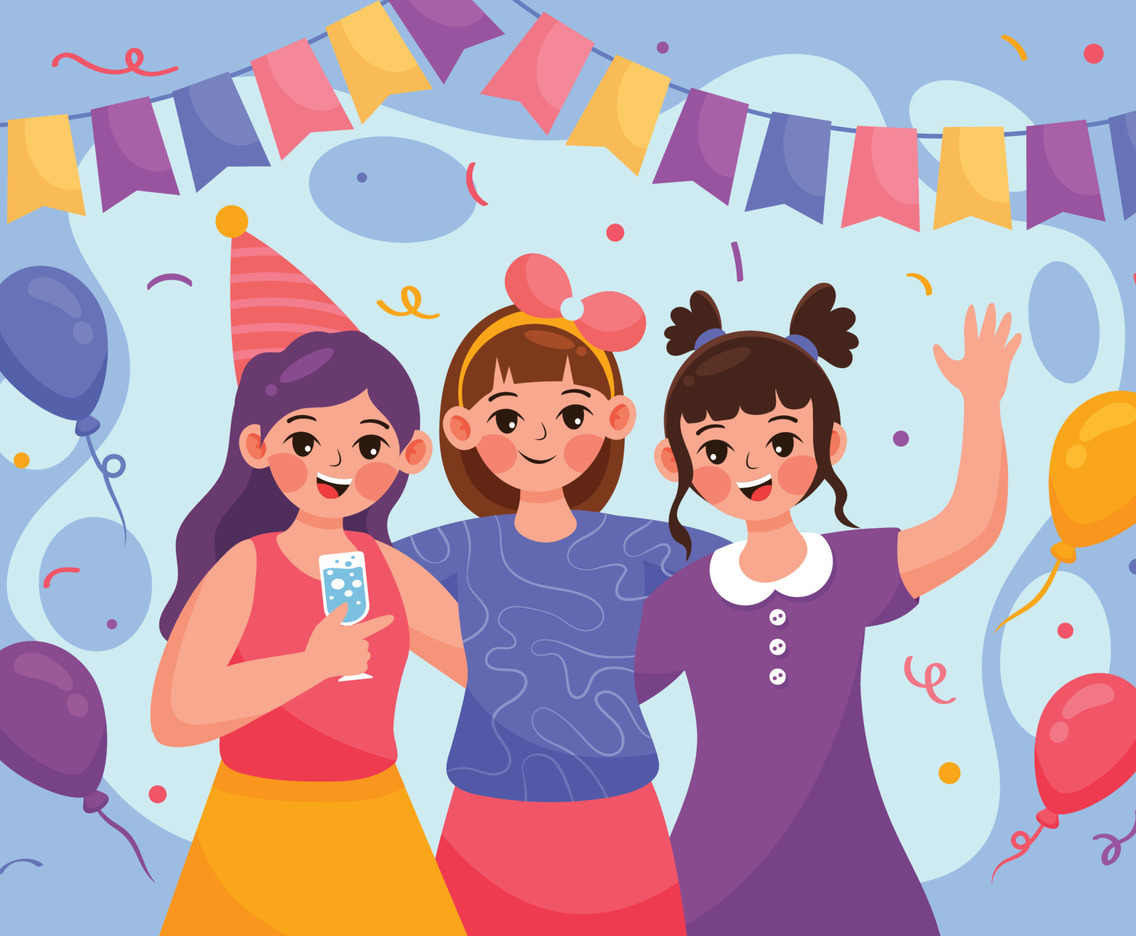 New Year Party with Friends