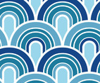Blue Waves Pattern