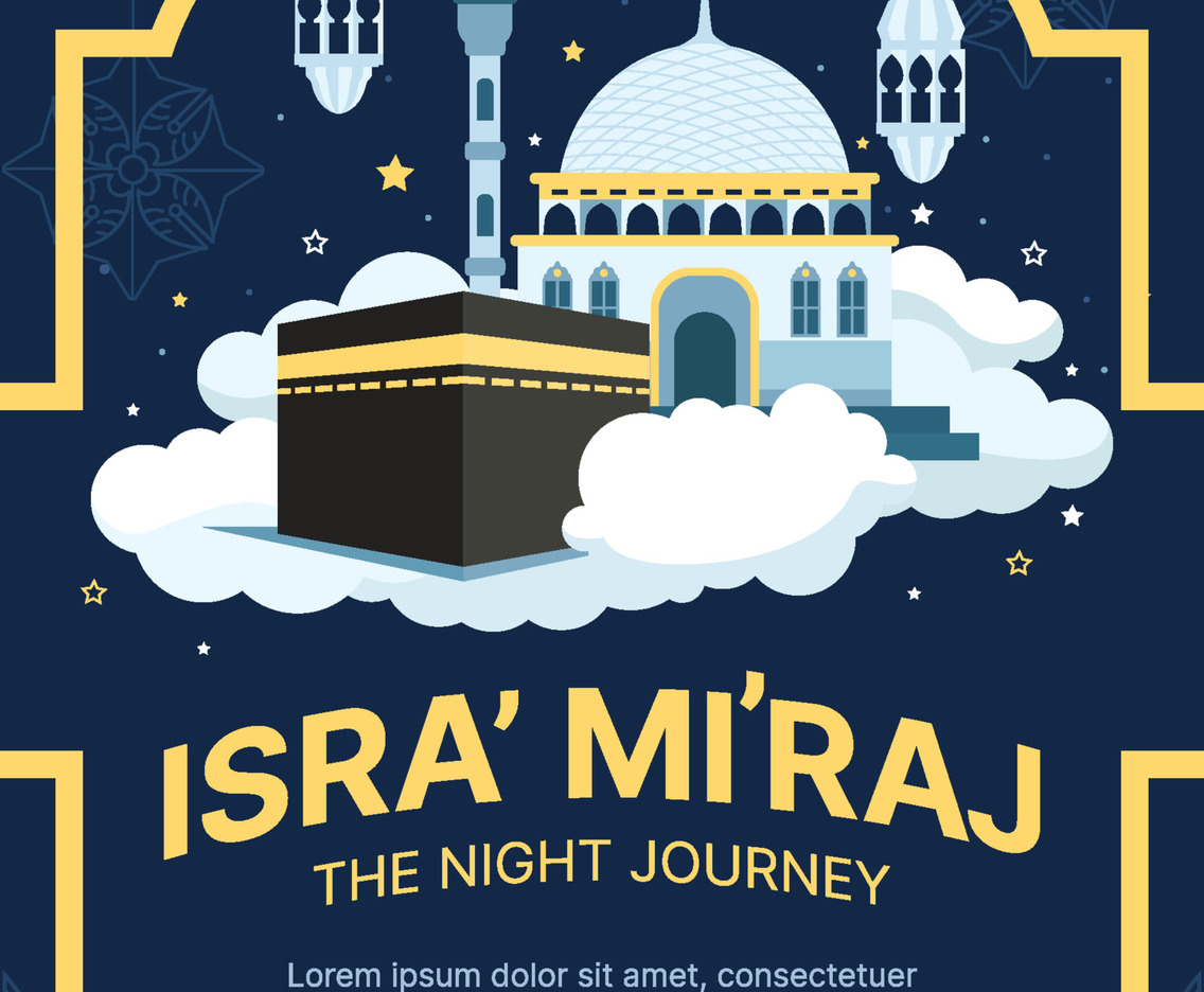 Happy Isra Miraj Poster