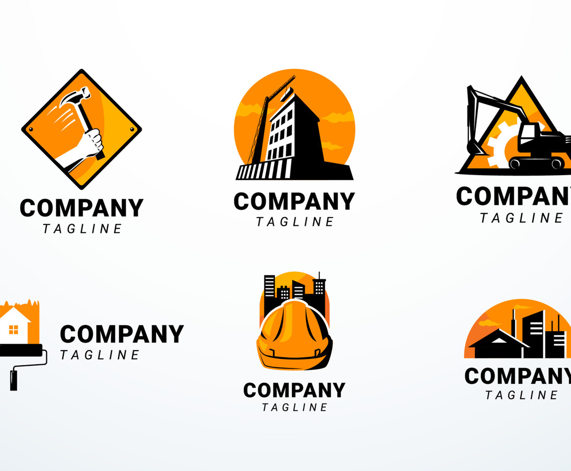 Construction Company Logo Collection