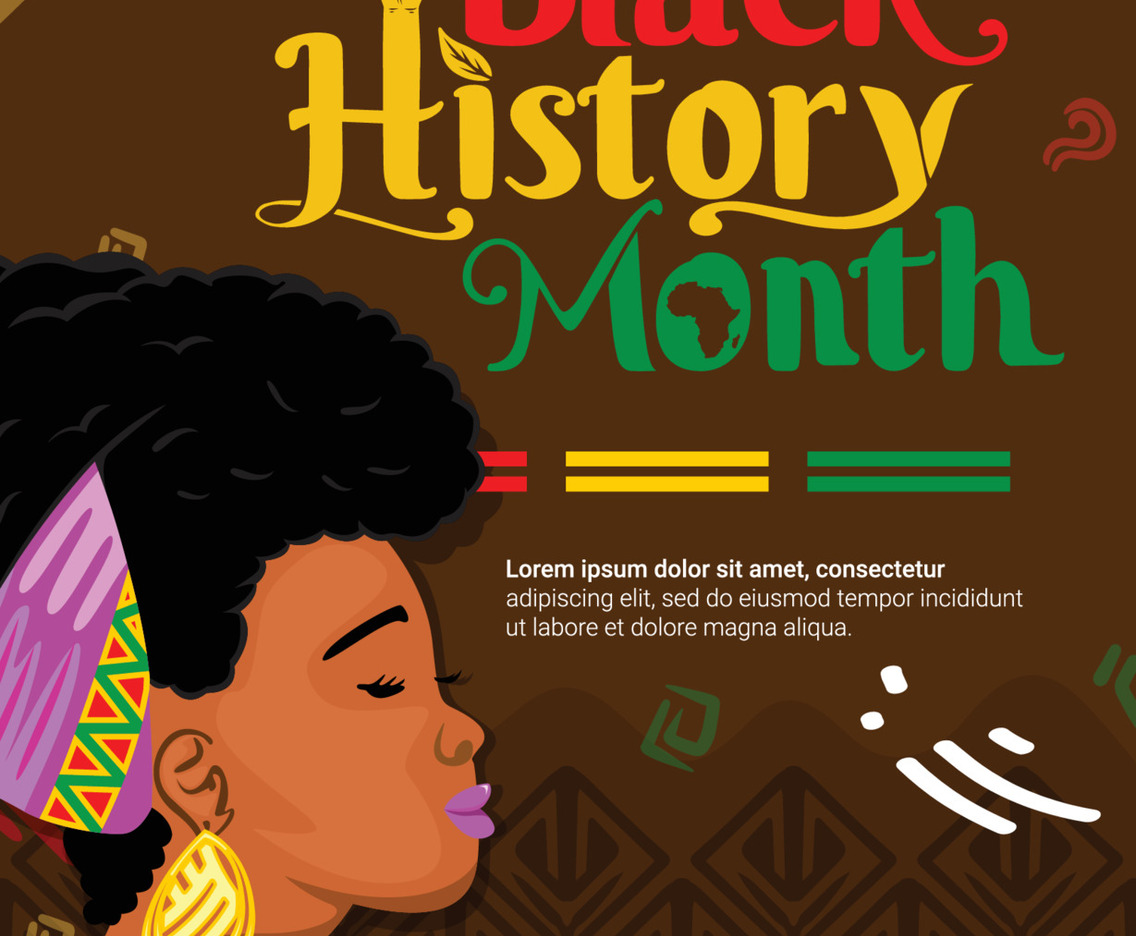 Celebrate African American History Month Poster