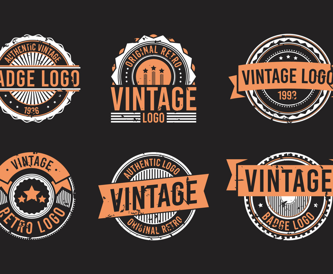 Vintage Badge Logo Concept