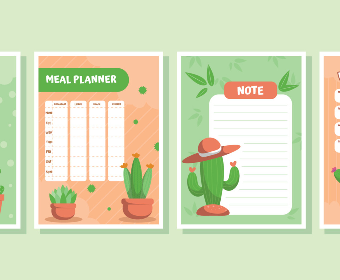 Cactus Journal Template