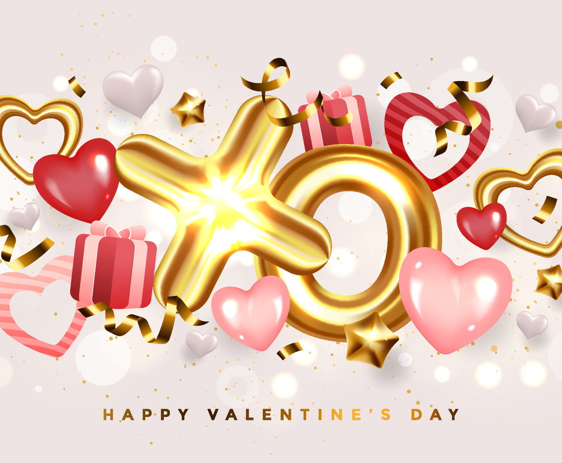 Happy Valentines Day Concept