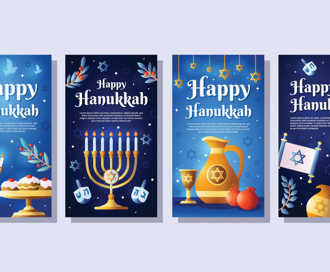 Happy Hanukkah Day Social Media