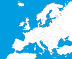 Map Of Europe Template