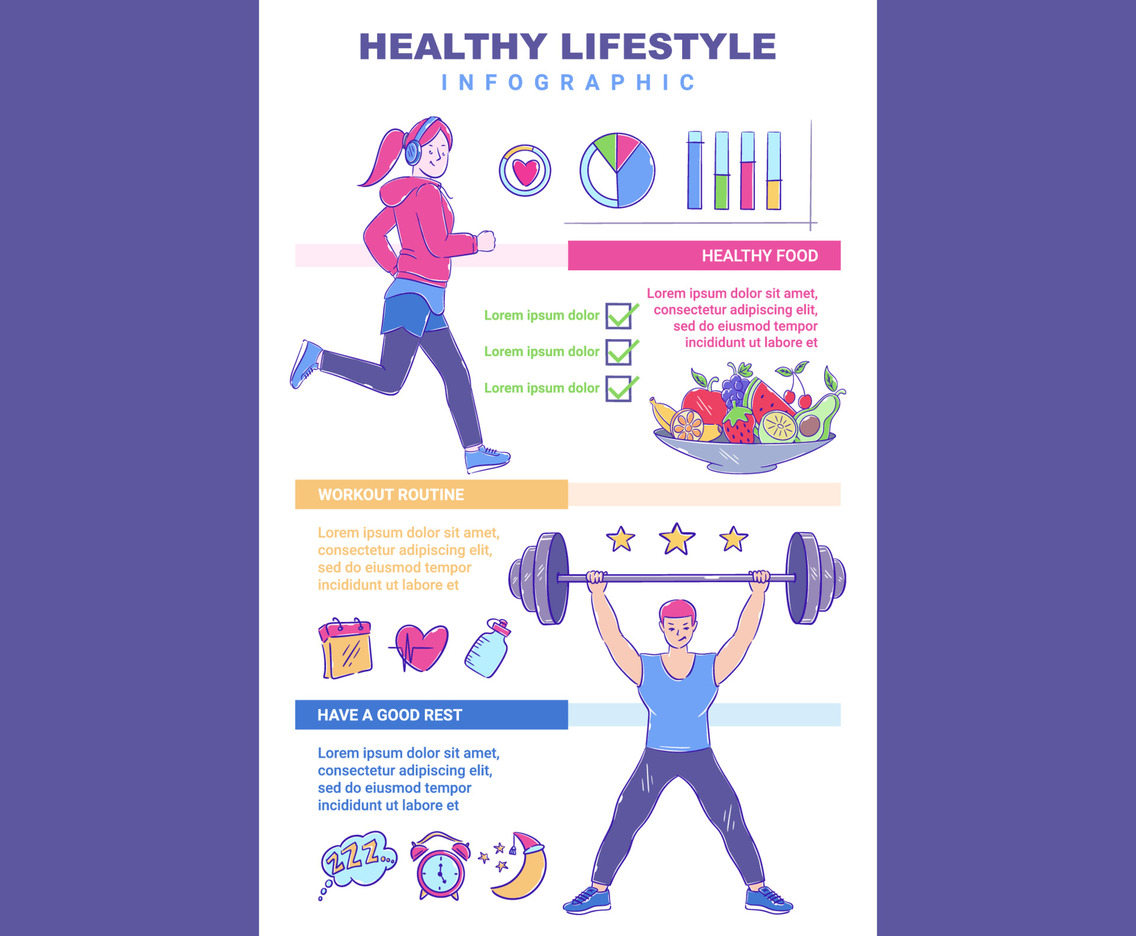 New Year Resolutions Infographic