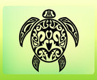 Turtle Tattoo Vector