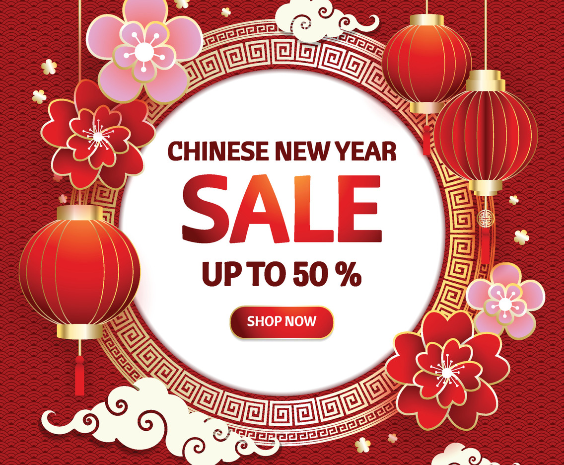 Chinese New Year Celebration Sale
