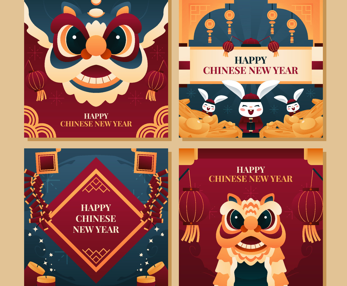 Chinese New Year Social Media Template