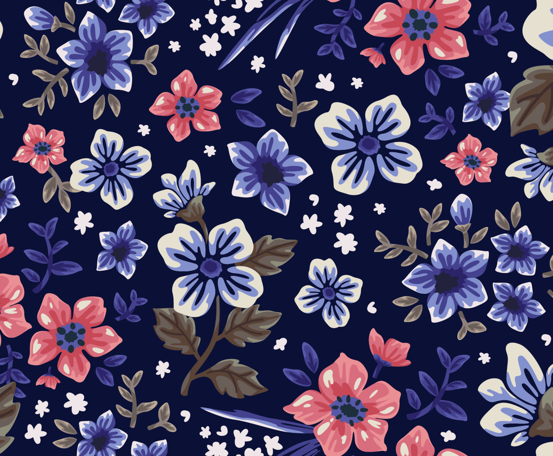 Floral Seamless Pattern