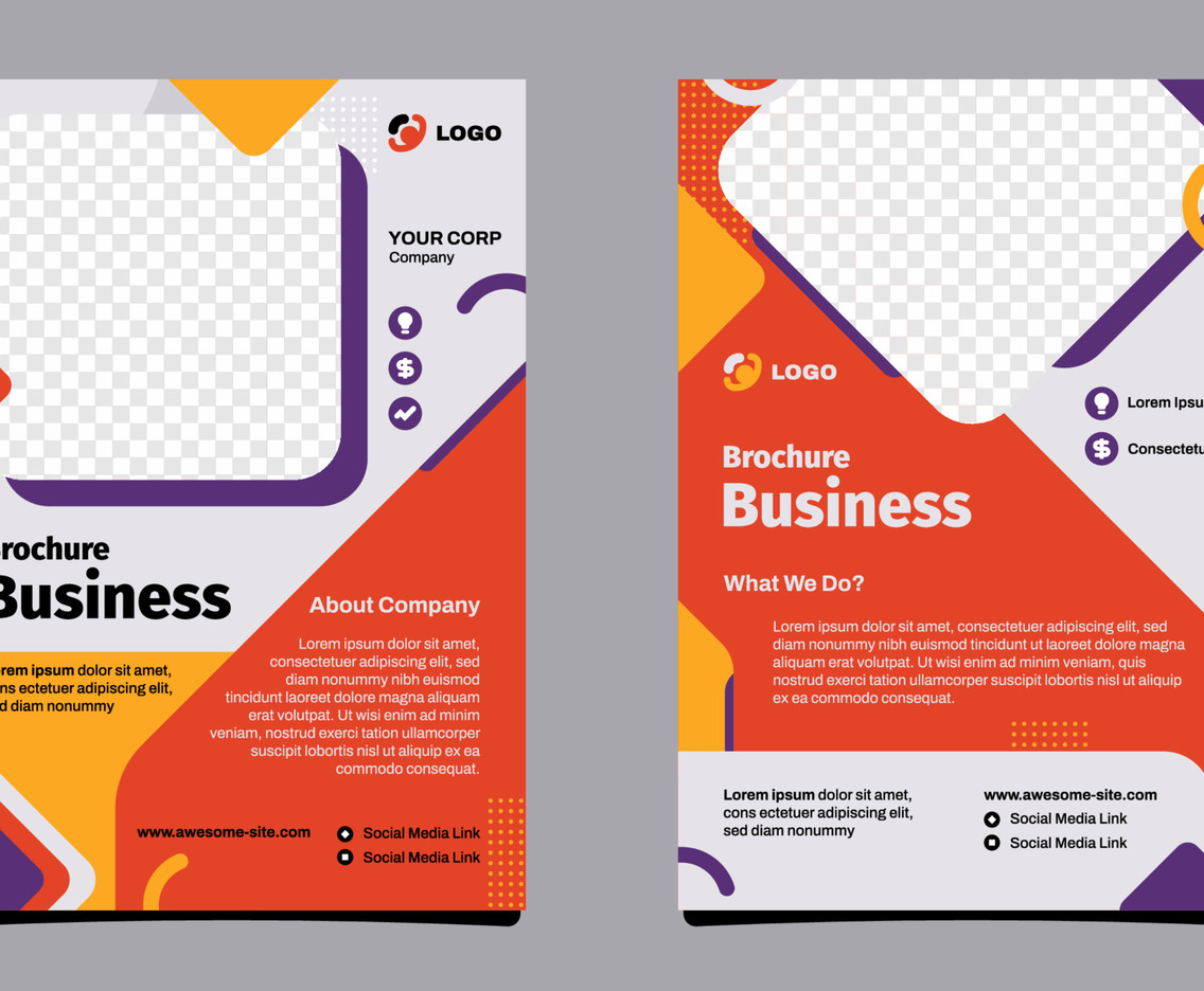 Flat Style Business Essential Brochure