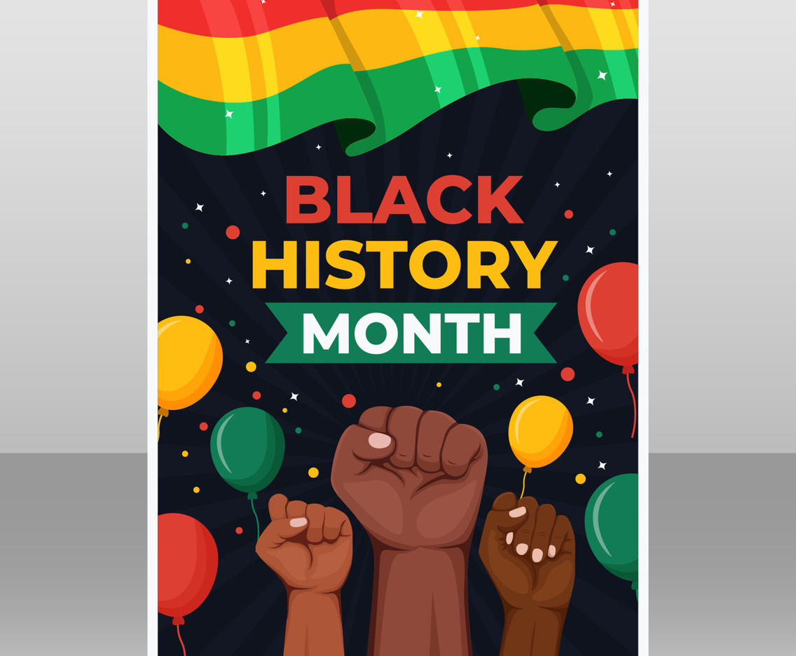 Black History Month Poster Template