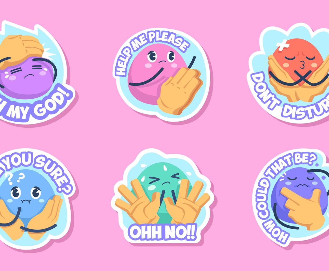 Dismay Chat Sticker Set