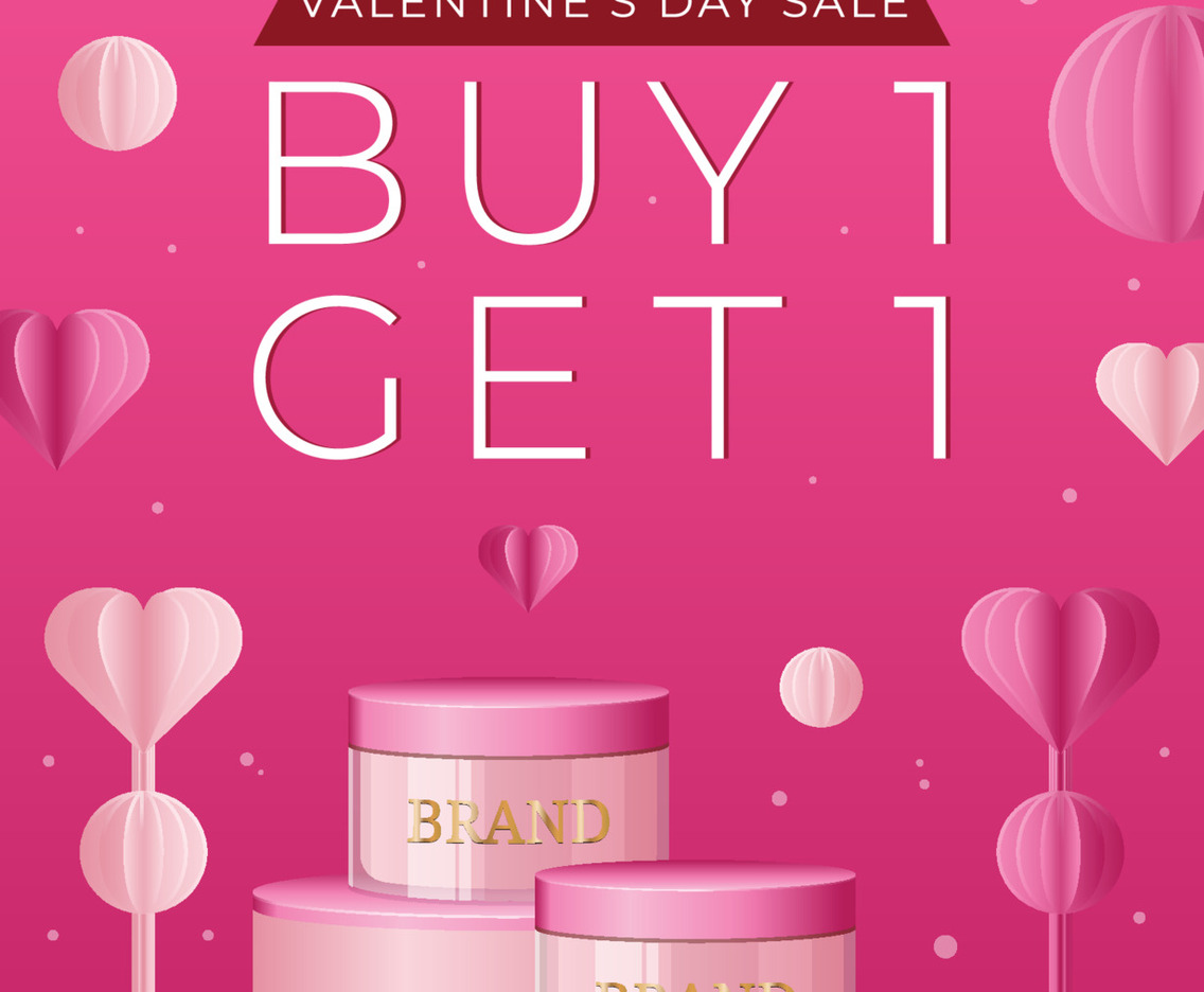 Valetine Day Sale Poster