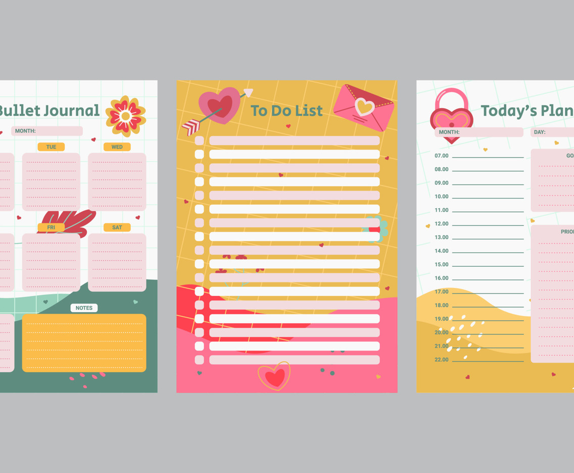 Heart Journal Template