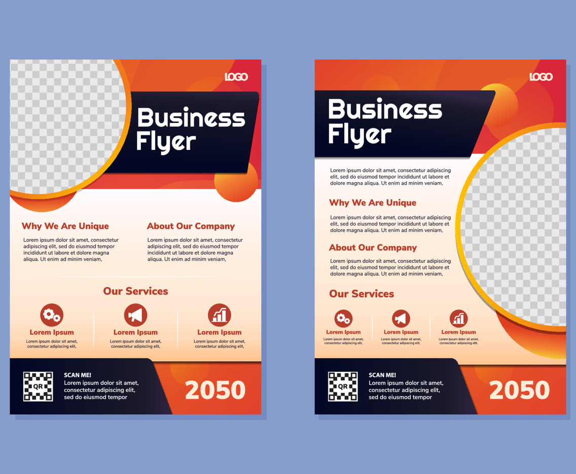 Gradient Flyer Template for Business
