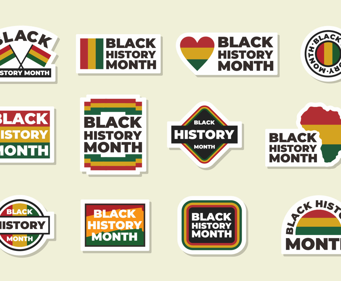 Black History Month Sticker Collection