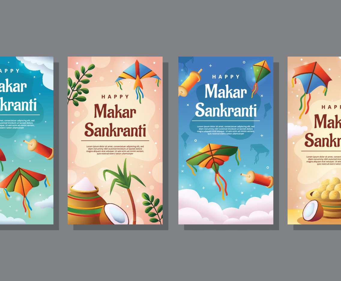 Happy Makar Sankranti Social Media Story