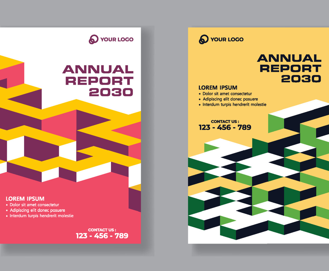 Geometric Annual Report Template