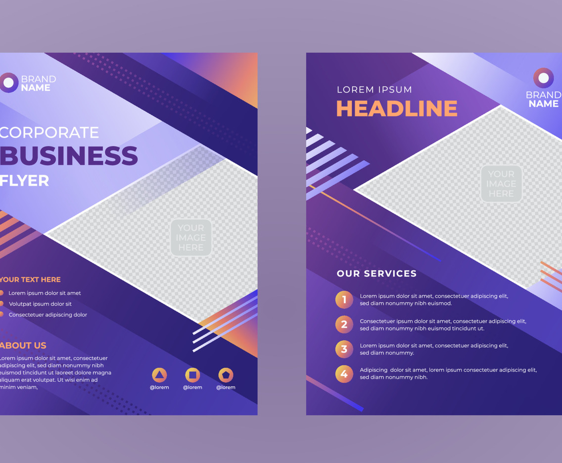 Gradient Corporate Business Flyer