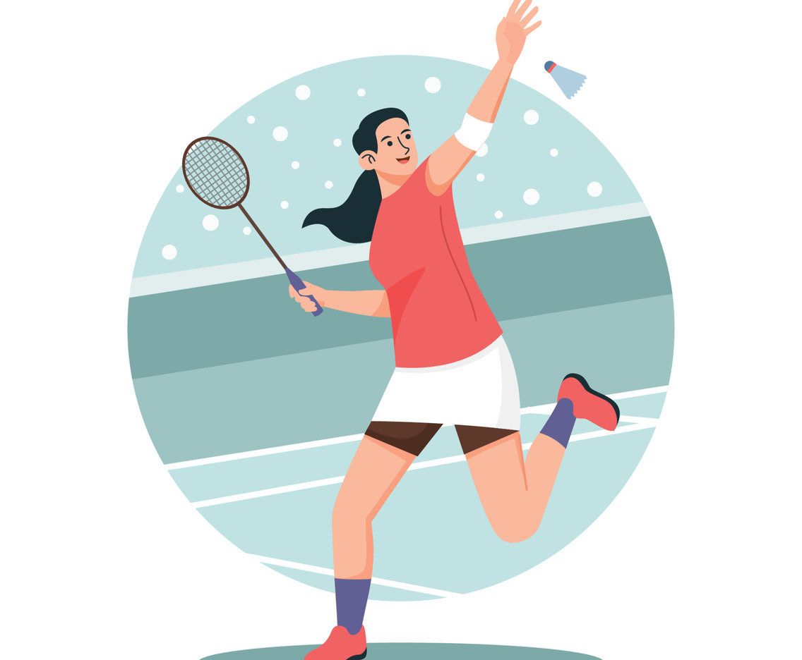 Female Badminton Player