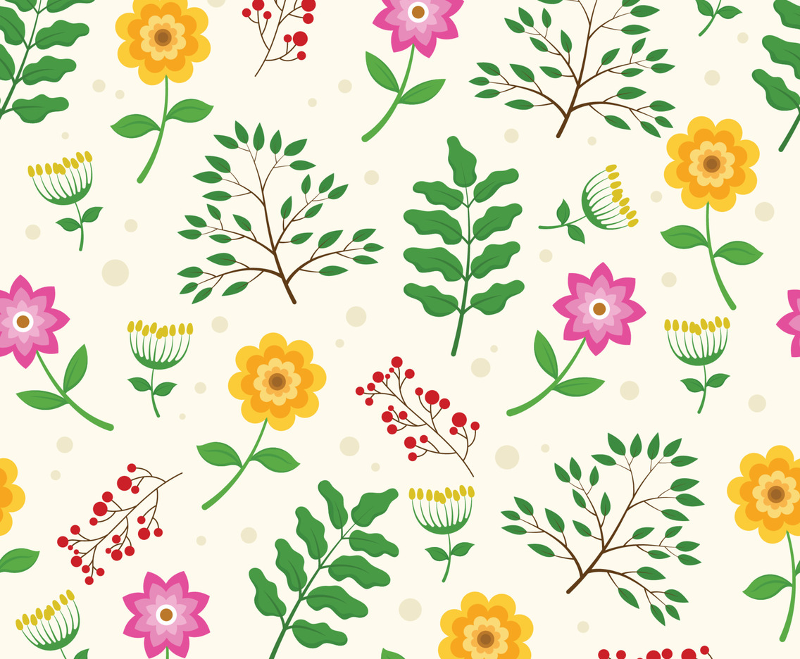 Floral Seamless Pattern Design