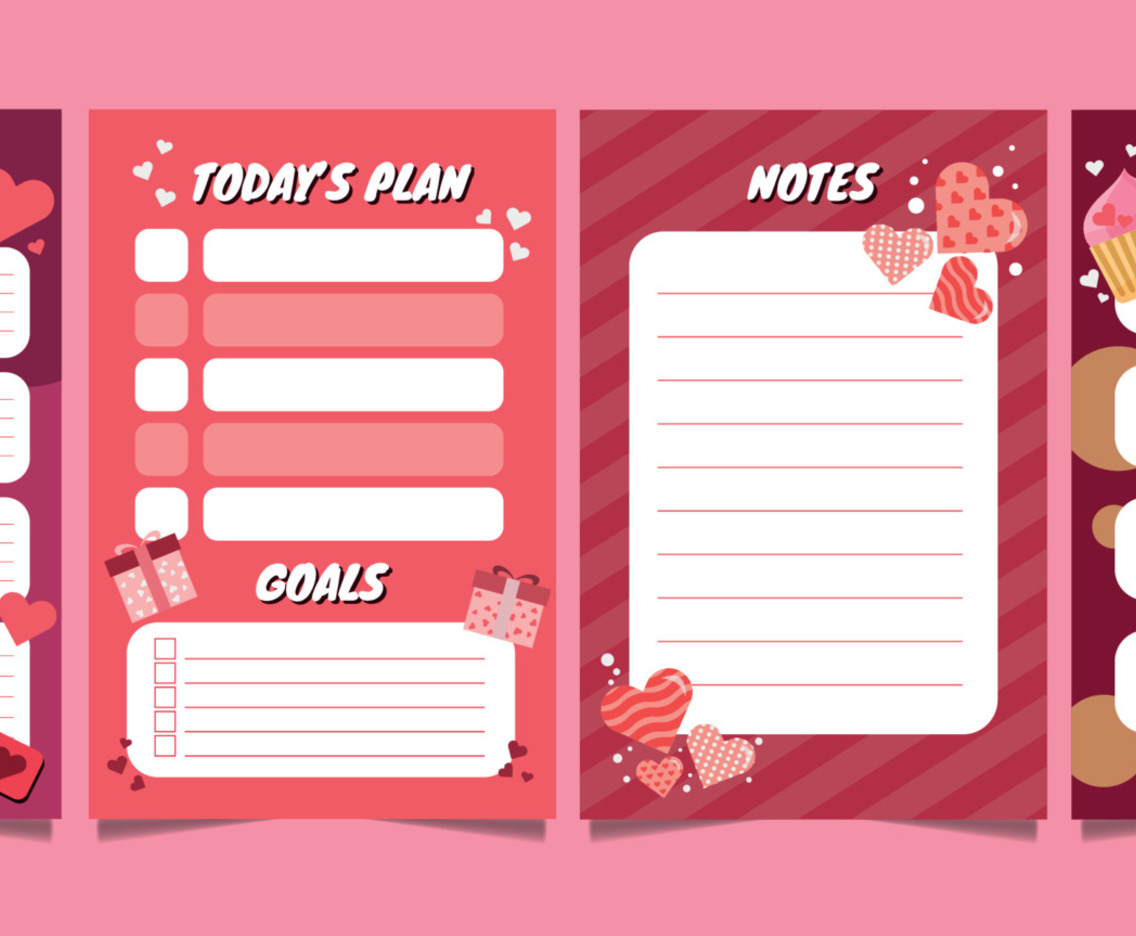 Valentine Journal Set